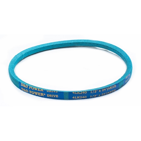 D&D 4LK240 24" Outside Length, 1/2" Top Width, 1 Ribs 4LK240